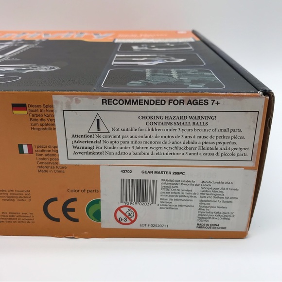 Executivity Gear Master Marble Maze Marble Track Set Building Toy Kids Project - Picture 12 of 13